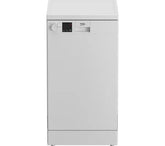 New Graded White Beko DVS04X20W Slimline Dishwasher - UK Del D17